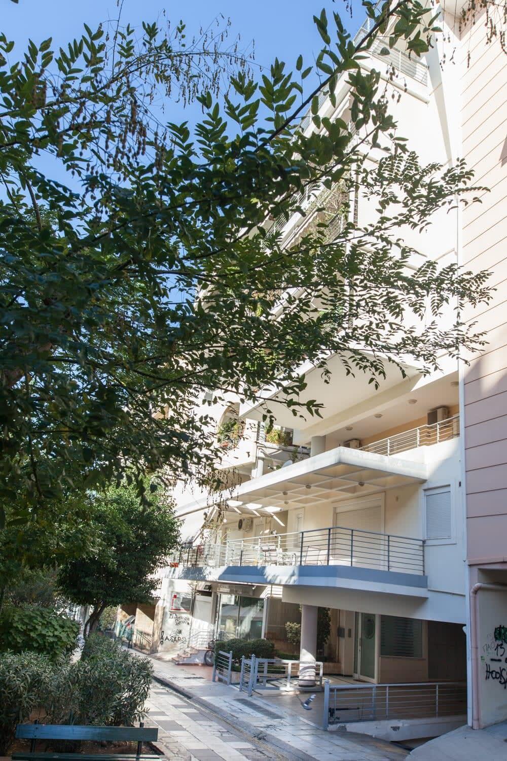 Scenic Balcony Apt In Vibrant Petralona Aten Exteriör bild